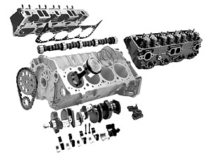 Детали двигателя Land Rover