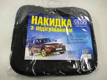 Накидка сиденья с подогревом 45x45см, 12В, 18Вт черная (пр-во Vitol Польша) ПД 166471