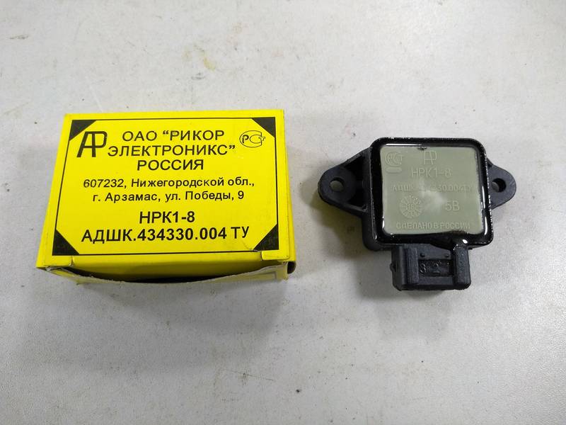 Датчик положения дроссельной заслонки Газель Волга Соболь ЗМЗ 406, 405, 409 (РИКОР Арзамас) М 1962043 ПД 82575 - фото