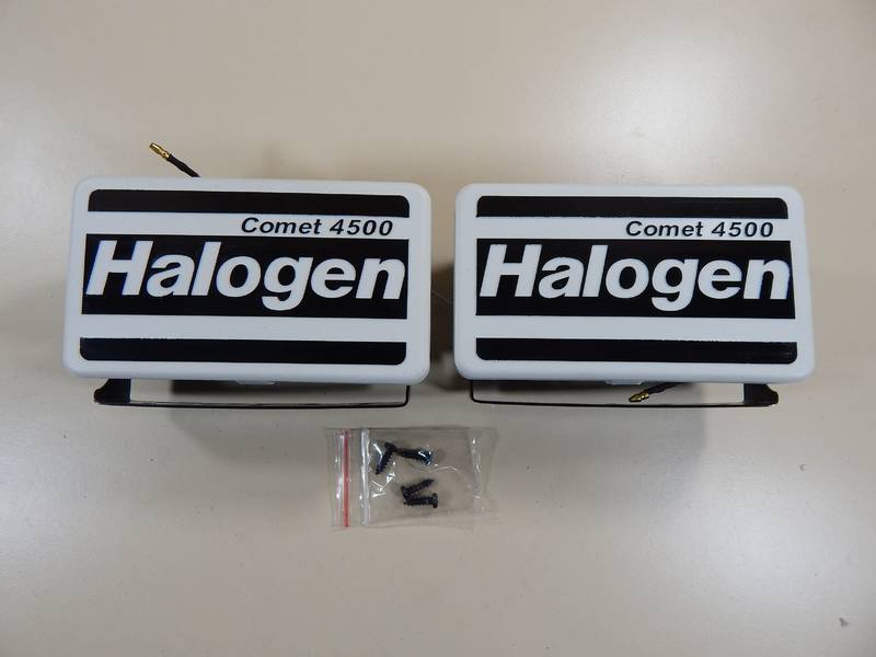 Фара противотуманная УНИВЕРСАЛЬНАЯ (2шт) HALOGEN 150х85мм с защитой, хамелеон (крепиться с помощью кронштейна - фото №3