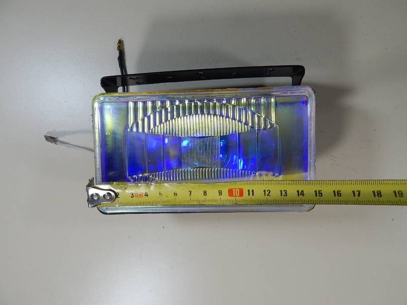 Фара противотуманная УНИВЕРСАЛЬНАЯ (2шт) HALOGEN 150х85мм с защитой, хамелеон (крепиться с помощью кронштейна - фото №7