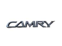 Эмблема надпись CAMRY (для Toyota) ХРОМ 139х19мм пластик (на скотче) (пр-во Завод) CH