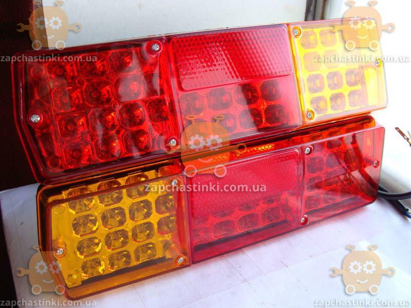 Фонари ГАЗ 3307, ЗИЛ 130 ТЮНИНГ диодные LED 2ШТ 12V (пр-во ДК) О 1605835445 - фото №2