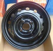 Диск колесный R16х6,5 5х114,3 ET45 DIA 60,1 TOYOTA, Corolla, RAV4, Camry, Suzuki Grand Vitara (черный) (пр-во