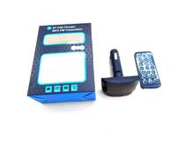 FM модулятор Sertec G1 USB/пульт/MP3/AUX вход/12-24В/microSD/USB зарядка 2.1А Bluetooth ПД 185220