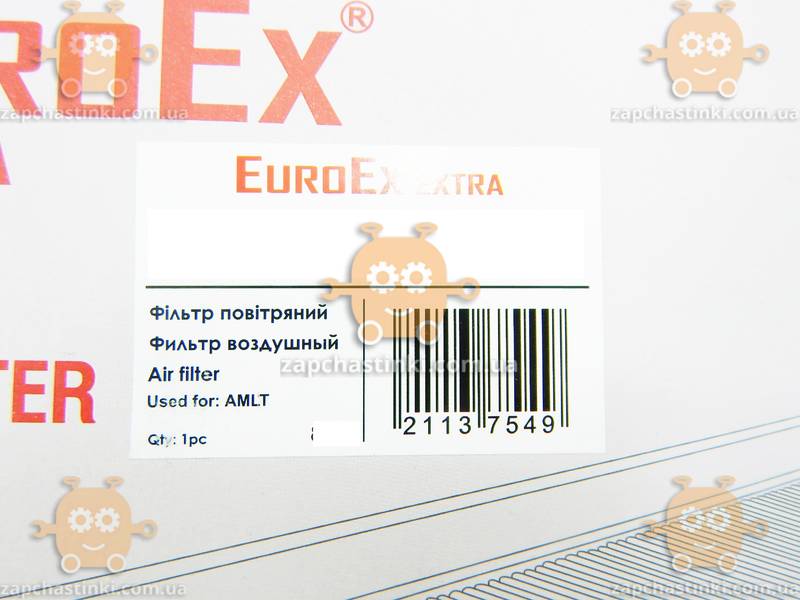 Фильтр воздушный CHERY AMULET (пр-во EuroEx Венгрия) ЕЕ 113754 ПД 351685 З 249333 - фото №2