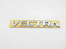Эмблема VECTRA (надпись) на скотче ХРОМ 150х18мм ПХ 173.23