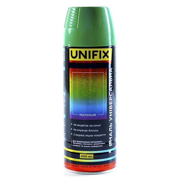 Краска универсальная 6029 зеленая мятная 400мл (эмаль) (пр-во Unifix Украина) ПД 315877 - фото