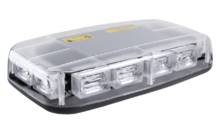 Маяк LED проблесковый 12, 24В (30.5х16.26х6.1см) 3,5м кабеля магниты, 15 вариантов янтарной вспышки АТП