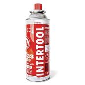 Баллон газовый изобутан-бутан 220г для горелки +45/-40°С (пр-во Intertool) ПД 117849 ПИР 48237