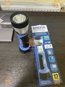 Фонарик инспекционный LED телескопический 3W COB+1W LED 300lm, 2000mAh, microUSB (пр-во Brevia Тайвань) ЗЕ