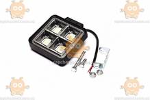 Фара LED квадратная 64W, 10-30V узкий луч (108х108х40мм) (пр-во ДК Украина) О 371324036