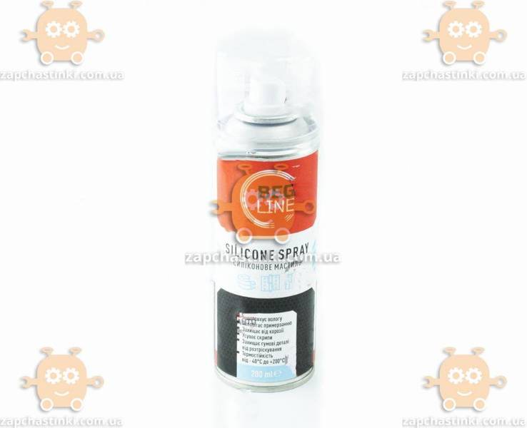 Смазка силиконовая Silicone spray 200мл (пр-во БЕГ) ПД 288648 - фото