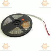 Лента светодиодная КРАСНАЯ 300 LED, диоды 3528, 12V 4,8W/м покрыта СИЛИКОНОМ (5м) (Тайвань) ПИР 25538