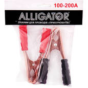 Клеммы к проводу прикуривателя 100-200А (2шт) (пр-во ALLIGATOR Тайвань) ЗЕ