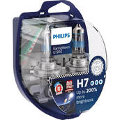 Лампы главного света H7 12V 55W Racing Vision GT200 +200% (2шт) (PHILIPS Германия) ПД 253198 З 255403