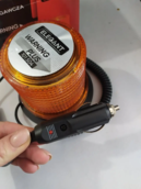 Проблесковый маяк светодиодный LED (оранжевый) (пр-во ELEGANT Польша) З 232923