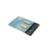 Светодиод габаритов бесцокольный 9SMD диодов БЕЛЫЙ комплект 12V (пр-во GALAXY Тайвань) З 912263