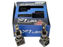 Лампы светодиодные LED F1 H3 5500K 4200Lm CSP 12-24V (с радиатором и кулером) (2шт) (Bluestar) ВС