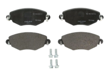 Колодки тормозные дисковые FORD MONDEO III, JAGUAR X-TYPE I передние 4шт OEM LP1533 (пр-во DELPHI) ВС O