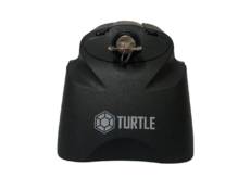 Упор интегрированных рейлингов TURTLE AIR 2 ЧЕРНЫЕ (2шт с ключом) (пр-во Can Otomotiv Турция) ВС