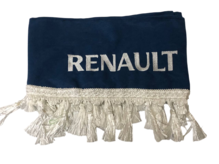 Штора в кабину RENAULT 220х25см (без уголков) СИНИЙ (ламбрекен) (пр-во Завод) ВС
