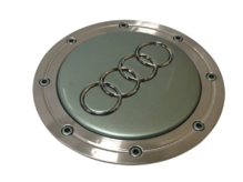 Колпак диска AUDI (146мм) пластик + металл OEM 4B0601165A (колпачок, заглушка в литые диски) ВС7