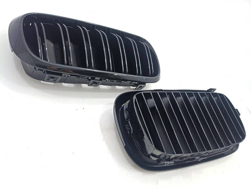 Решетки радиатора BMW X5 F15 (2013 - 2018г), X6 F16 (2014 - 2018г) глянец OEM 7316075, 7316076 УЦЕНКА! ВС - фото №5