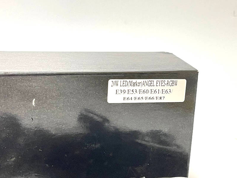 LED маркер Ангельские глазки BMW E39, E53, E60, E61, E63 - E67, E87 20W RGBW Bluetooth (Тайвань) ВС - фото №6