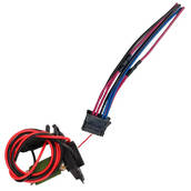 Разъем (фишка) резистора вентилятора печки RENAULT CLIO 3, MODUS OEM DF-15473/7701209803 (Detali IF) ВС4