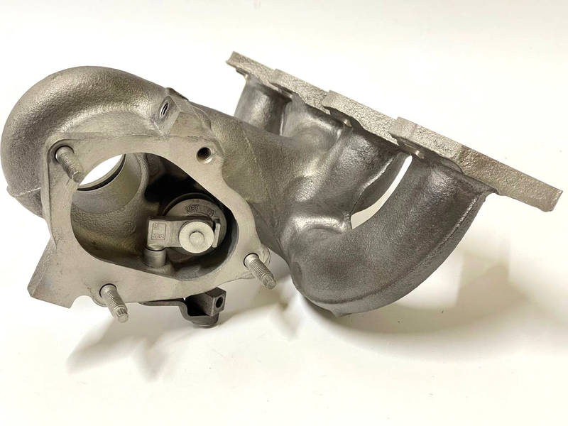 Выпускной коллектор AUDI, SEAT, SKODA, VW с корпусом турбокомпрессора 03C145702R Б.У (KKK) ВС4 Предоплата - фото №2