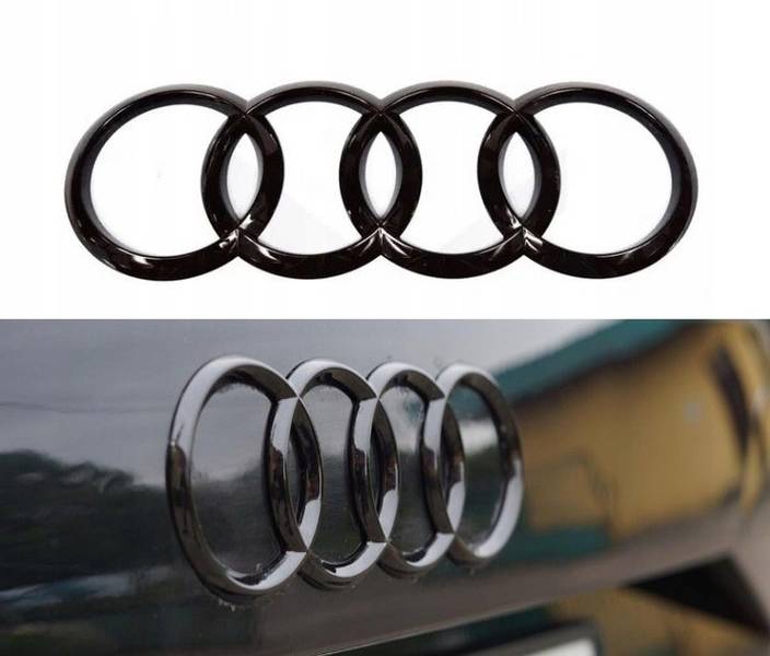 Эмблема задняя AUDI Q7 черная 230х80 мм (на скотче) OEM 4M0071802 (пр-во Завод) СН - фото №7
