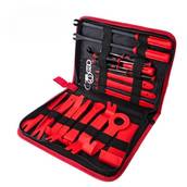 Набор инструментов для снятия обшивки и клипс в чехле красный 25 предметов (пр-во Завод) CH